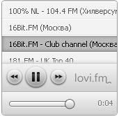 Плеер онлайн радио для сайтов UCOZ и DLE